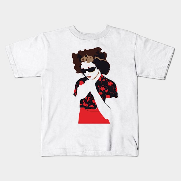Goldfrapp Kids T-Shirt by mayerARTS